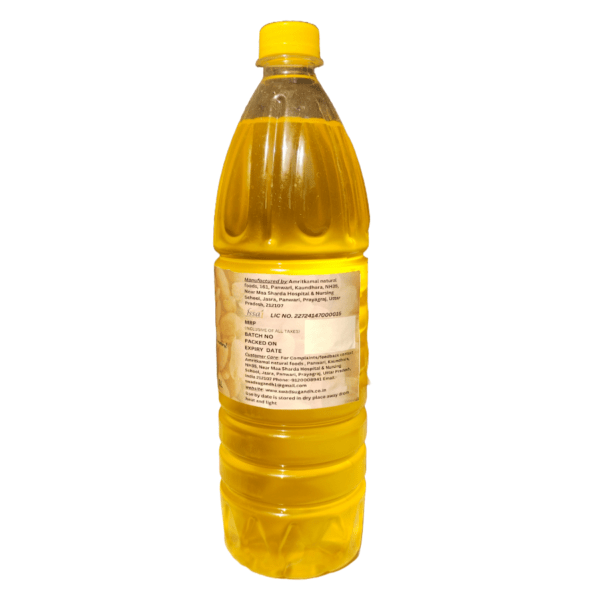 KOHLU PEANUT OIL (1 LITER) | मूंगफली का तेल - Image 3