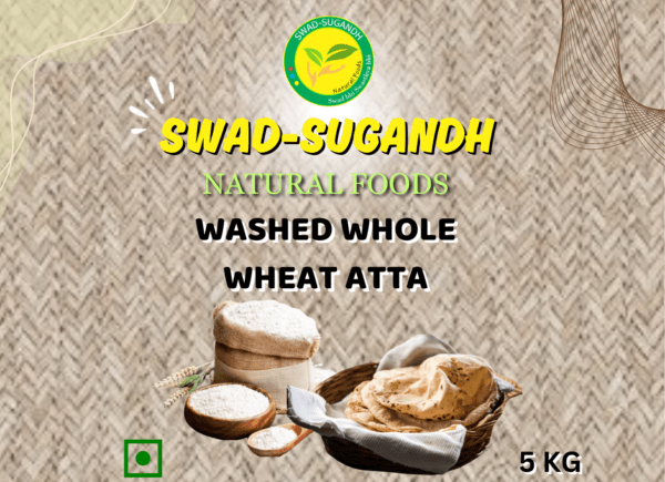 WASHED WHOLE WHEAT FLOUR / धुले गेहूं का आटा - Image 4